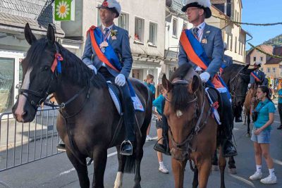 Vor dem Festzug