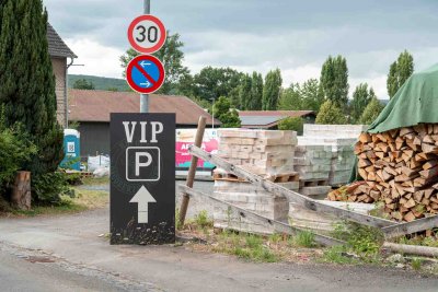 VIP-Parkplatz